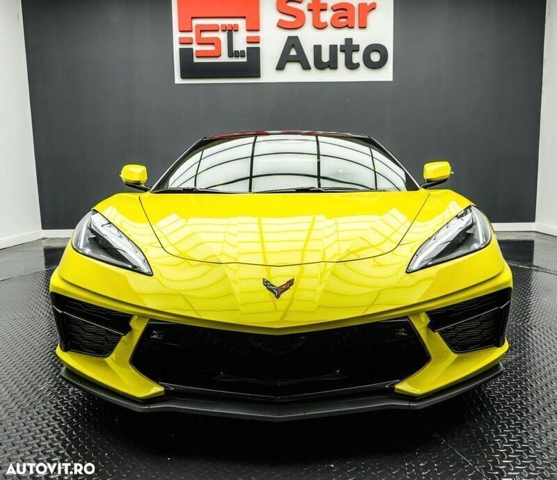 Nouă Chevrolet Corvette 495 CP (364 kW) 2025 Galbeuriu Cabrio