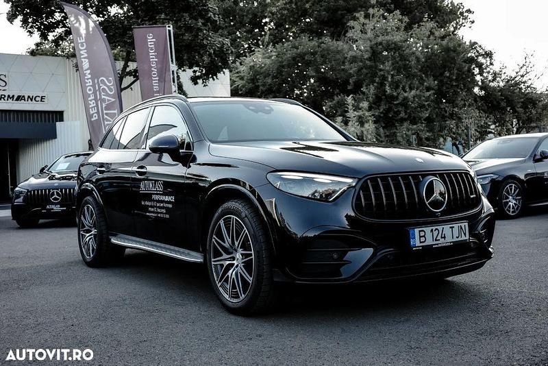 Negru Utilizat 2024 Mercedes GLC43 AMG AMG SUV | 85.900 EUR (Preț OK) - Imagine 1/4