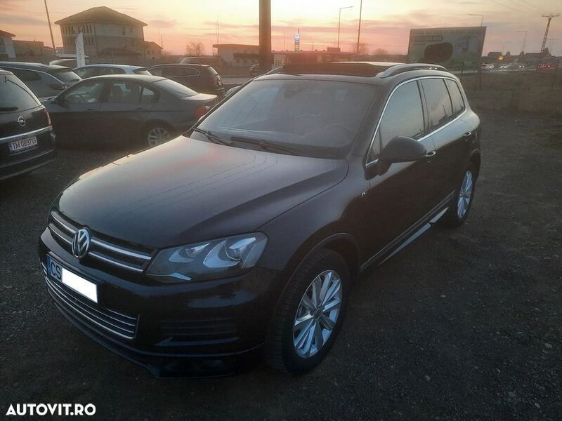 Negru Utilizat 2012 VW Touareg SUV | 17.499 EUR (Puțin scump) - Imagine 1/4