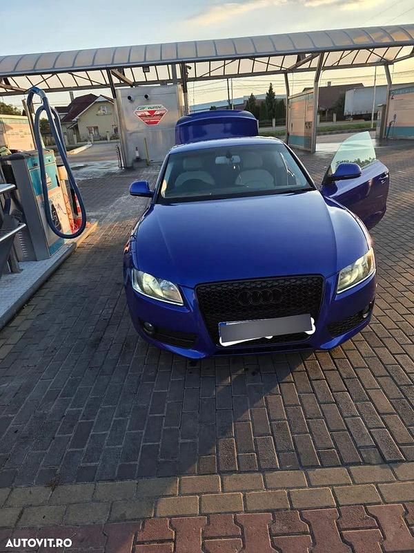 Second-hand Audi A5 170 CP (125 kW) 2008 Culoarealbastru Coupe