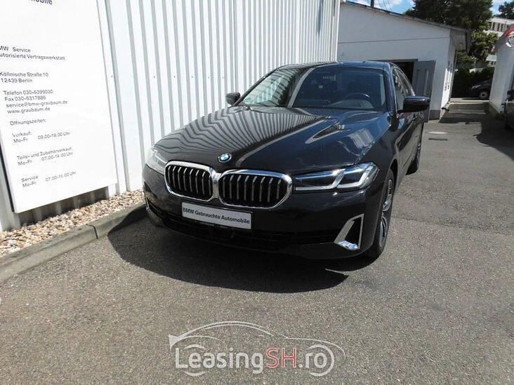 Negru Utilizat 2021 BMW 530e Berlinǎ | 43.500 EUR (Scump) - Imagine 1/4
