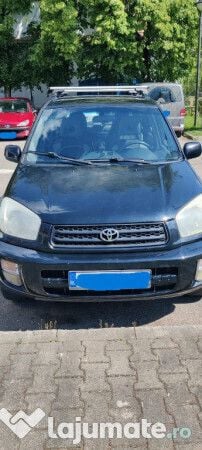 Negru Utilizat 2002 Toyota RAV4 SUV | 2.500 EUR (Preț OK) - Imagine 1/4
