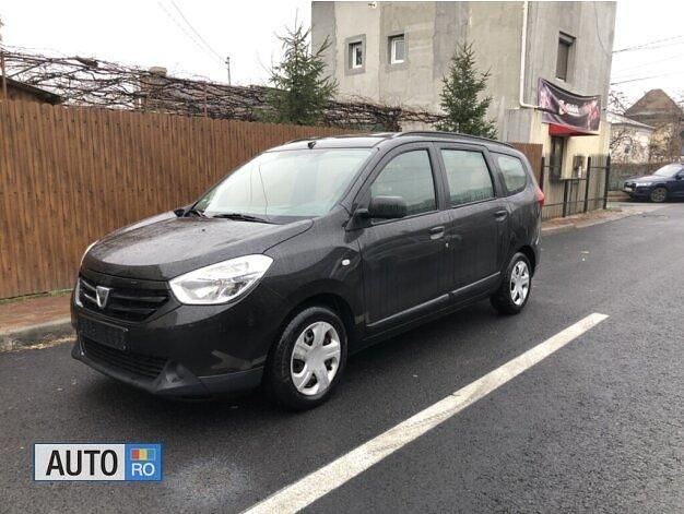 Negru Utilizat 2013 Dacia Lodgy Monovolum | 4.800 EUR (Preț OK) - Imagine 1/4