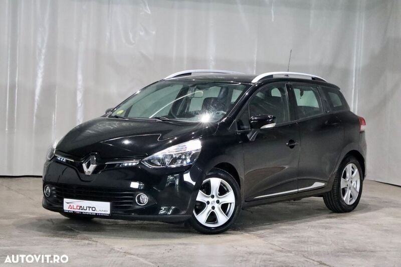 Negru Utilizat 2013 Renault Clio GrandTour Break | 6.399 EUR (Preț OK) - Imagine 1/4