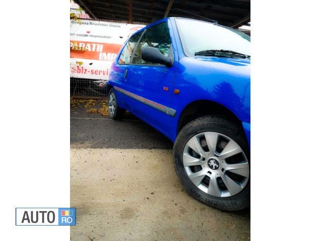 Second-hand Peugeot 106 75 CP (55 kW) 1998 Albastru Hatchback