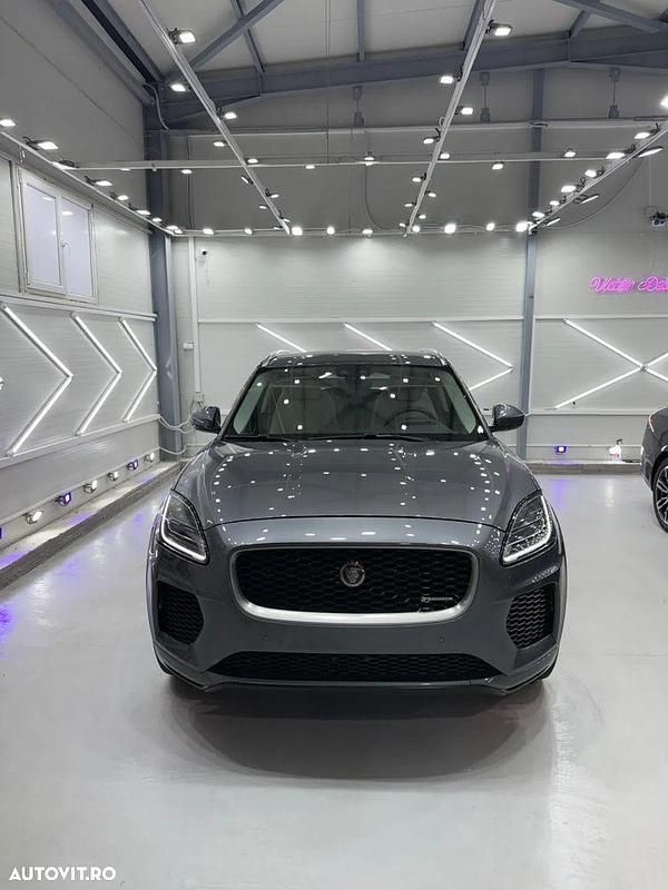 Gri Utilizat 2018 Jaguar E-Pace R-Dynamic SUV | 23.990 EUR (Preț OK) - Imagine 1/4