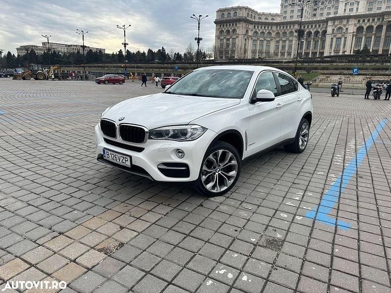 Second-hand BMW X6 258 CP (189 kW) 2015 Culoarealb SUV