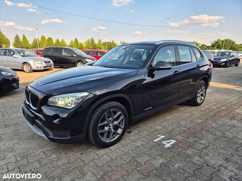 Negru Utilizat 2012 BMW X1 Sport Line SUV | 7.990 EUR (Preț bun) - Imagine 1/4