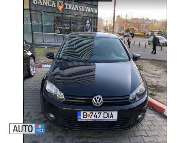 Negru Utilizat 2012 VW Golf VII Hatchback | 5.999 EUR (Preț OK) - Imagine 1/4