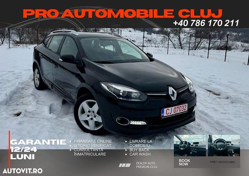 Second-hand Renault Mégane GrandTour Dynamique 110 CP (80 kW) 2014 Culoarenegru Break