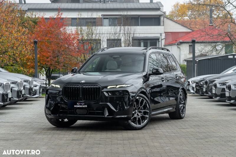 Negru Utilizat 2024 BMW X7 SUV | 104.290 EUR (Preț OK) - Imagine 1/4
