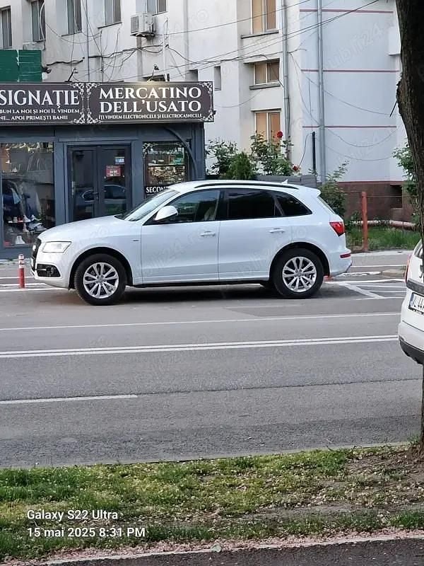 Alb Utilizat 2014 Audi Q5 SUV | 12.950 EUR (Preț bun) - Imagine 1/4