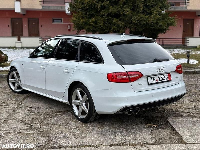 Second-hand Audi A4 S-Line 190 CP (139 kW) 2015 Culoarealb Break