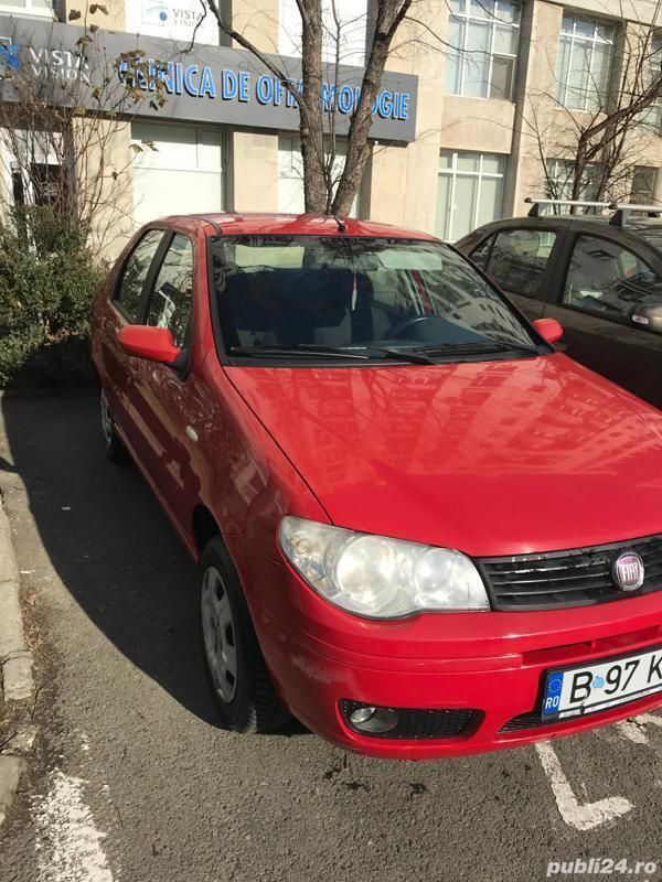 Rosu Utilizat 2008 Fiat Albea Berlinǎ | 2.450 EUR - Imagine 1/4