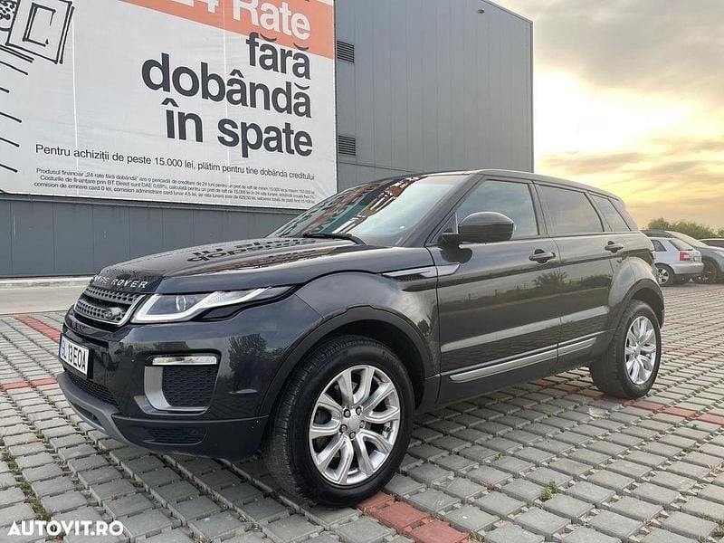 Culoarenegru Utilizat 2018 Land Rover Range Rover evoque HSE Dynamic SUV | 16.500 EUR (Preț OK) - Imagine 1/4