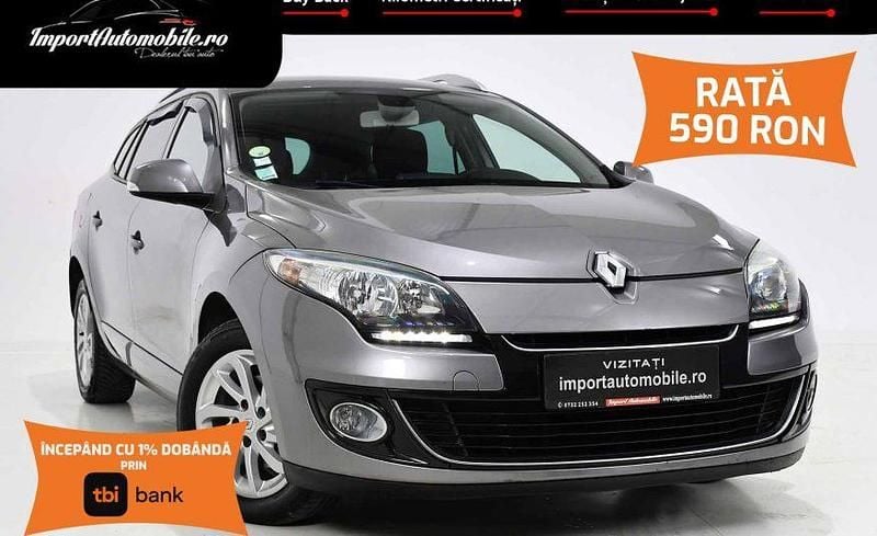 Gri Utilizat 2013 Renault Mégane GrandTour Break | 5.990 EUR (Puțin scump) - Imagine 1/4
