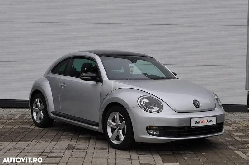 Culoareargint Second-hand 2013 VW Beetle Coupe | 8.500 EUR (Preț OK) - Imagine 1/4