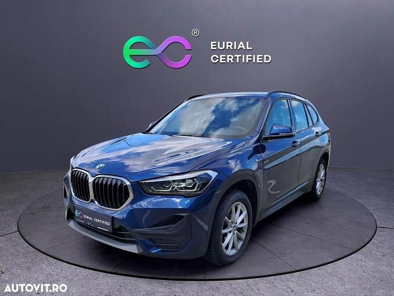 Culoarealbastru Utilizat 2021 BMW X1 Advantage SUV | 20.990 EUR (Preț OK) - Imagine 1/4