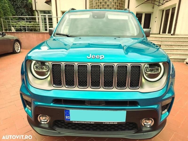 Culoarealbastru Utilizat 2021 Jeep Renegade North SUV | 18.390 EUR - Imagine 1/4