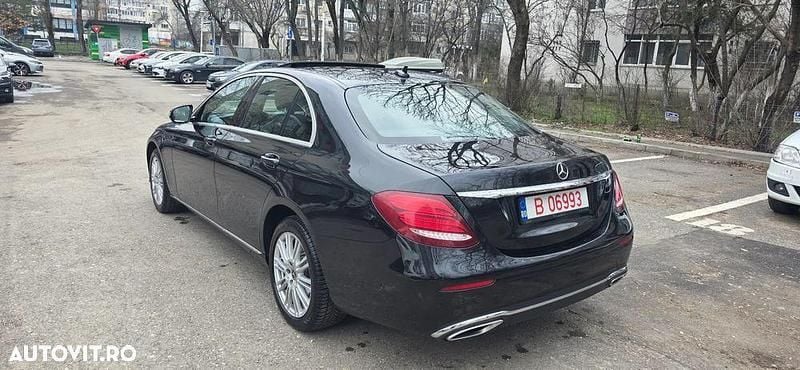 Second-hand Mercedes E200 Avantgarde 150 CP (110 kW) 2017 Culoarenegru Berlinǎ