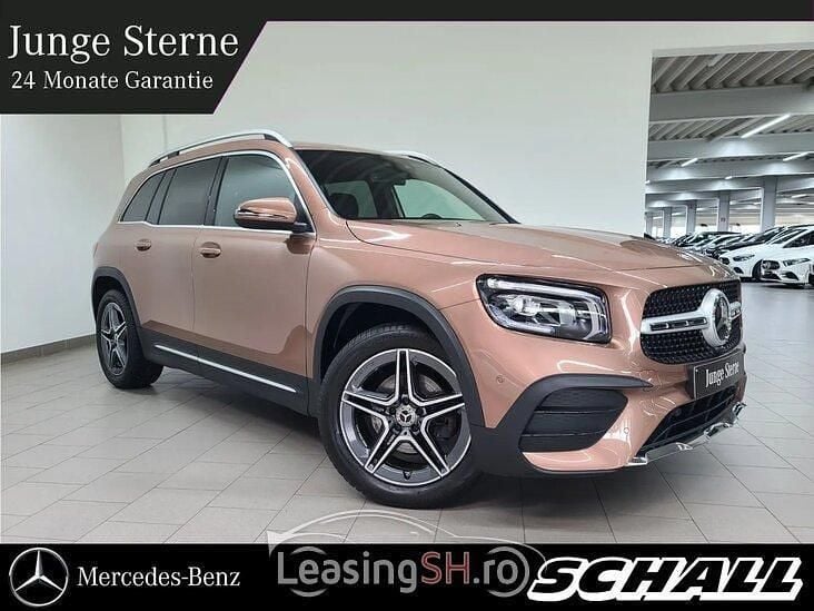 Auriu Utilizat 2023 Mercedes GLB180 AMG SUV | 41.317 EUR - Imagine 1/4