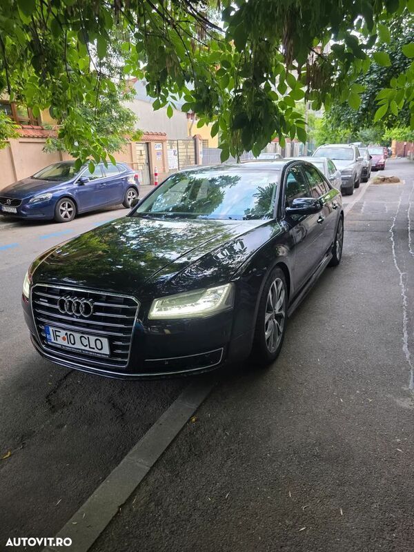 Negru Utilizat 2014 Audi A8 Berlinǎ | 19.900 EUR (Scump) - Imagine 1/4