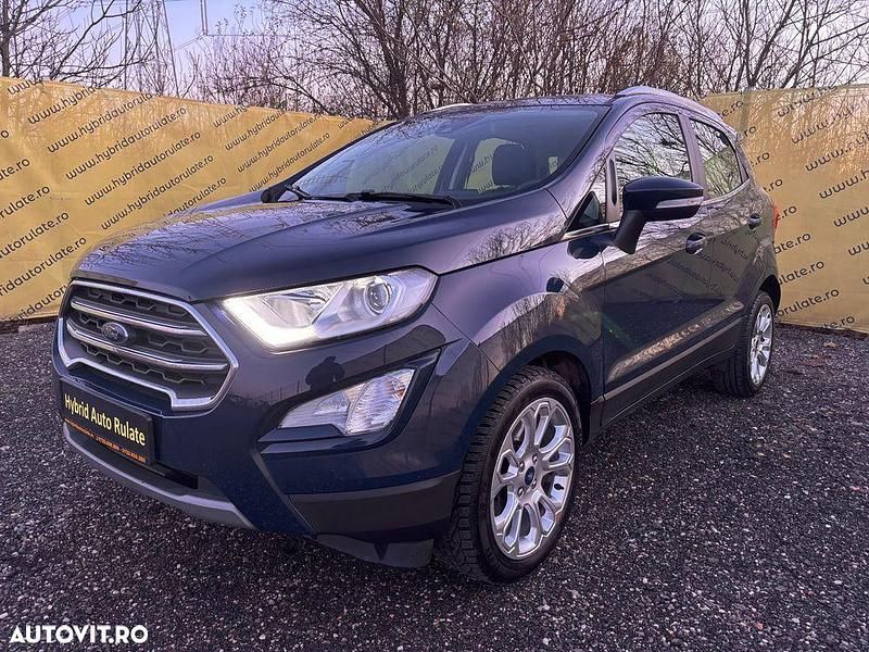 Culoarealbastru Utilizat 2021 Ford Ecosport Titanium SUV | 11.950 EUR (Preț bun) - Imagine 1/4