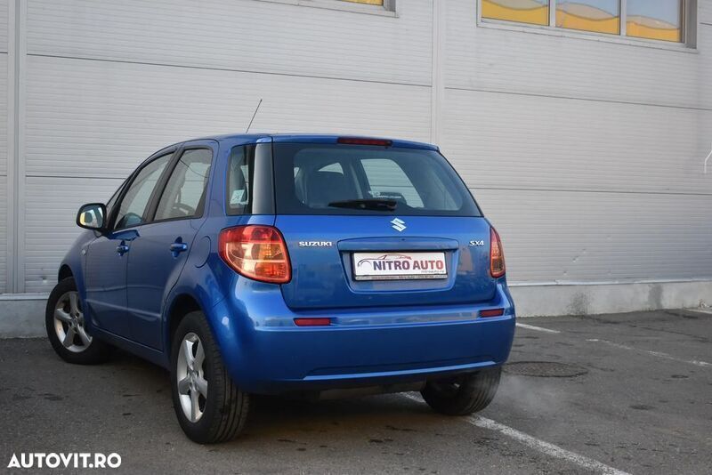 Second-hand Suzuki SX4 107 CP (78 kW) 2006 Albastru SUV