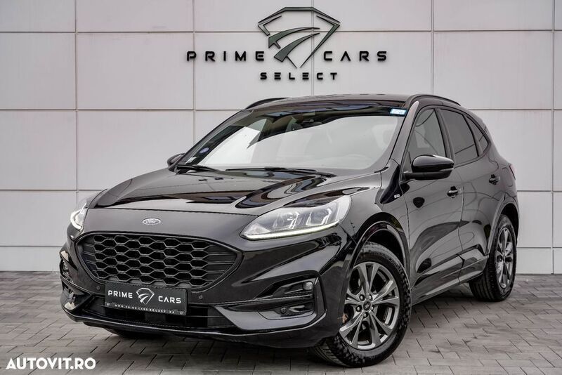 Negru Utilizat 2022 Ford Kuga ST-Line SUV | 18.971 EUR - Imagine 1/4