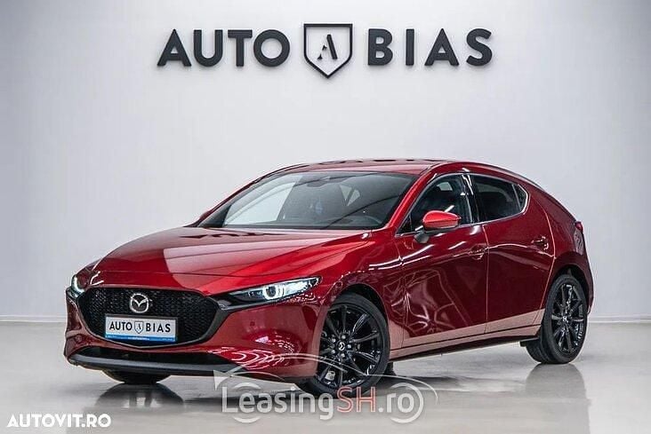 Roșu Utilizat 2020 Mazda 3 Selection Hatchback | 17.949 EUR - Imagine 1/4