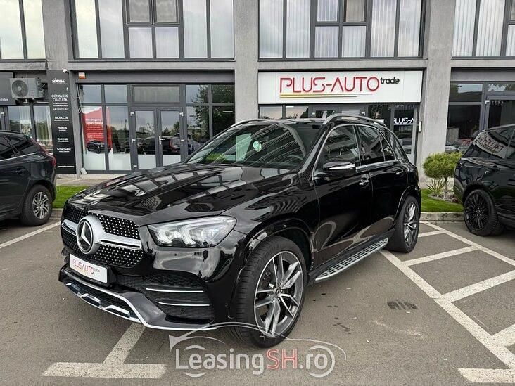Negru Utilizat 2021 Mercedes GLE350 SUV | 66.100 EUR (Scump) - Imagine 1/4