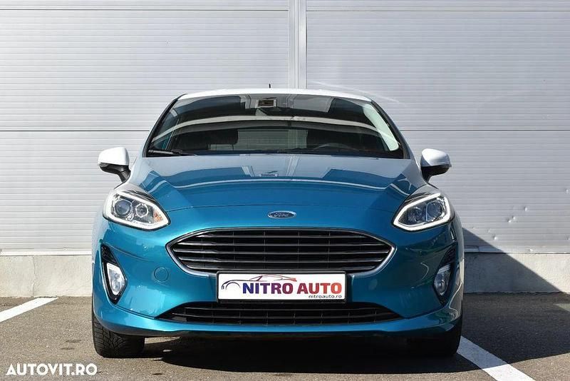 Culoarealbastru Utilizat 2017 Ford Fiesta Hatchback | 11.999 EUR (Scump) - Imagine 1/4