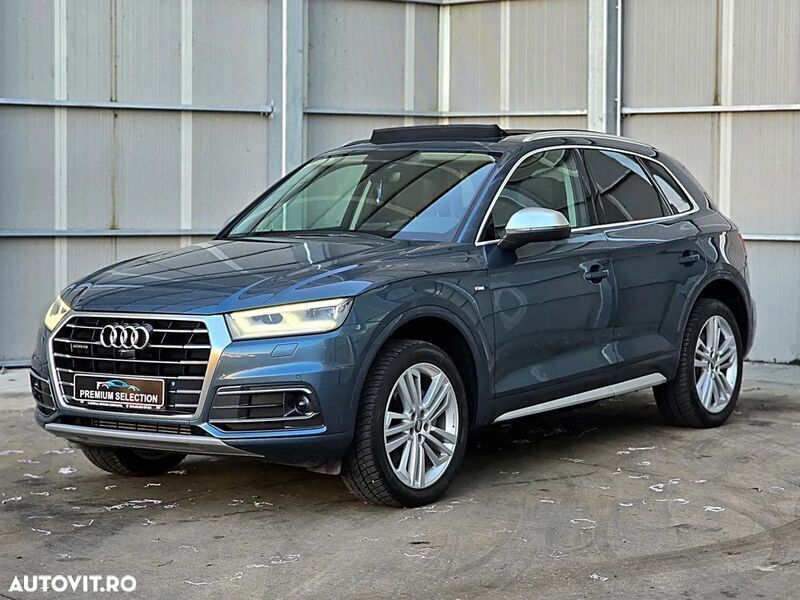 Second-hand Audi Q5 Design 251 CP (184 kW) 2019 Albastru SUV