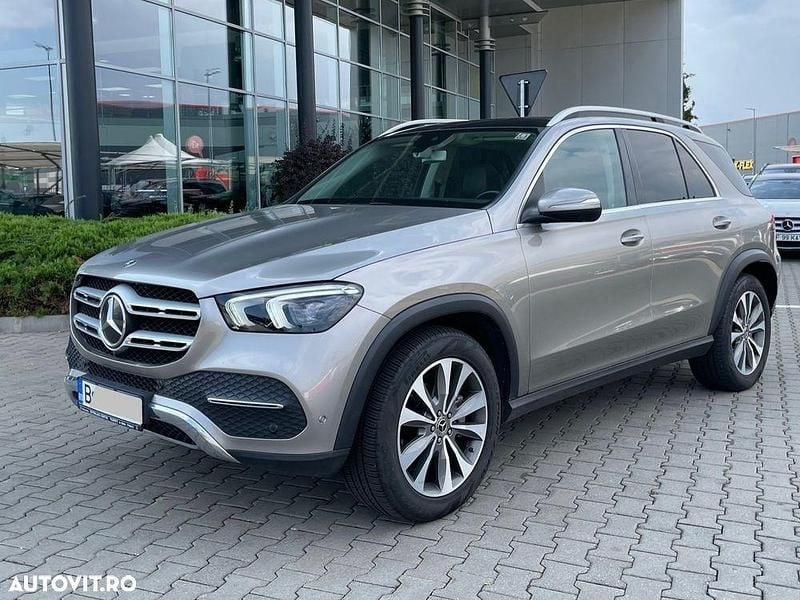 Bej Utilizat 2020 Mercedes GLE300 SUV | 41.500 EUR (Super Preț) - Imagine 1/4