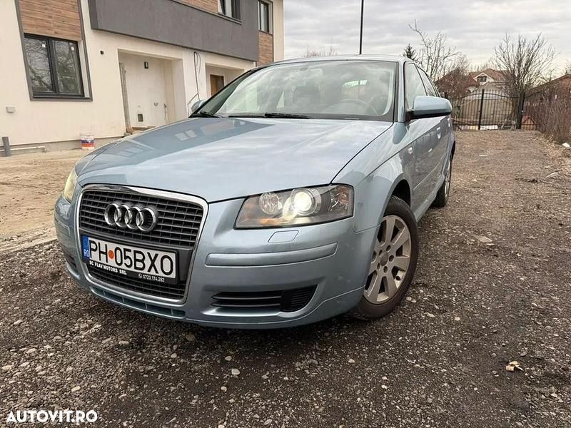 Culoarealbastru Utilizat 2007 Audi A3 Sportback Ambition Hatchback | 4.000 EUR (Preț bun) - Imagine 1/4