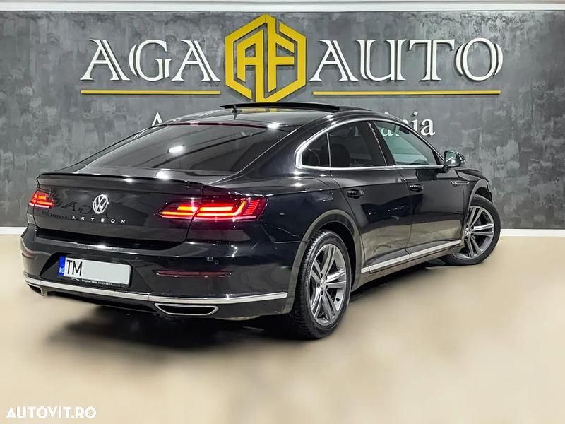 Second-hand VW Arteon R-line 190 CP (139 kW) 2018 Culoarenegru Hatchback