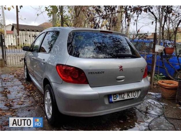 Gri Utilizat 2007 Peugeot 307 Hatchback | 1.500 EUR (Super Preț) - Imagine 1/3