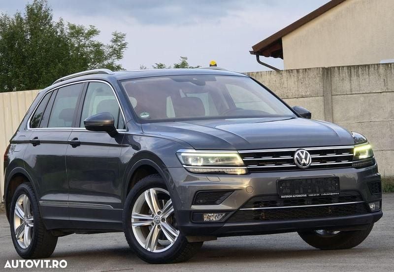 Gri Utilizat 2018 VW Tiguan Comfortline SUV | 17.390 EUR (Preț OK) - Imagine 1/4