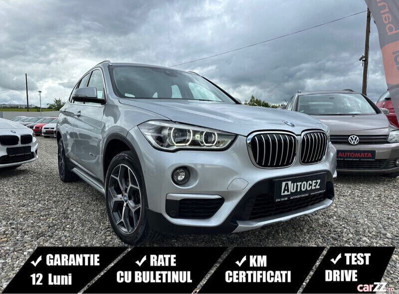 Argintiu Utilizat 2017 BMW X1 Sport Line SUV | 14.990 EUR (Preț bun) - Imagine 1/4