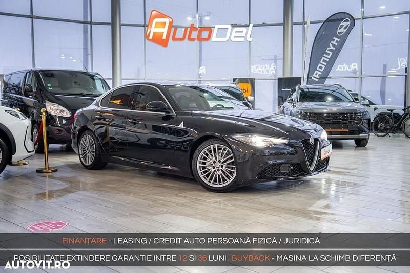 Negru Utilizat 2016 Alfa Romeo Giulia Super Berlinǎ | 14.999 EUR (Preț OK) - Imagine 1/4