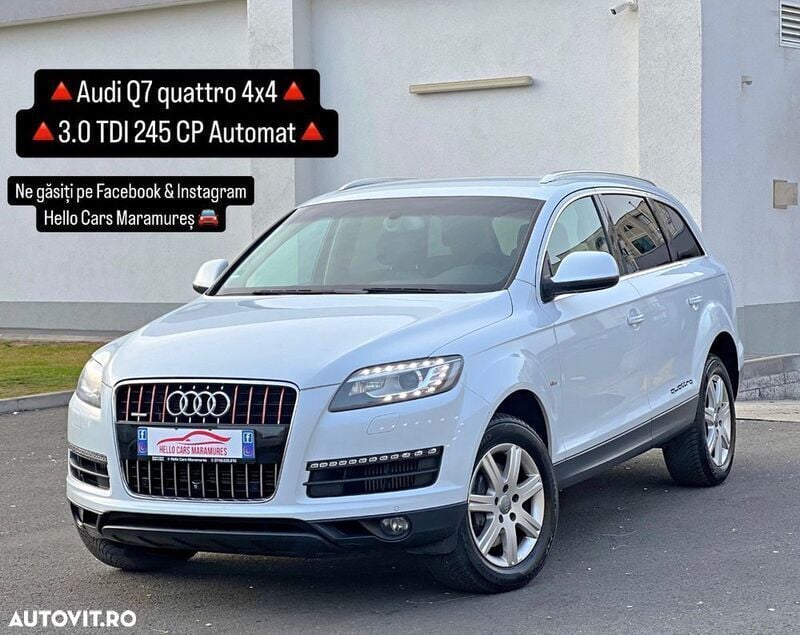 Alb Utilizat 2013 Audi Q7 Sport SUV | 12.990 EUR (Super Preț) - Imagine 1/4