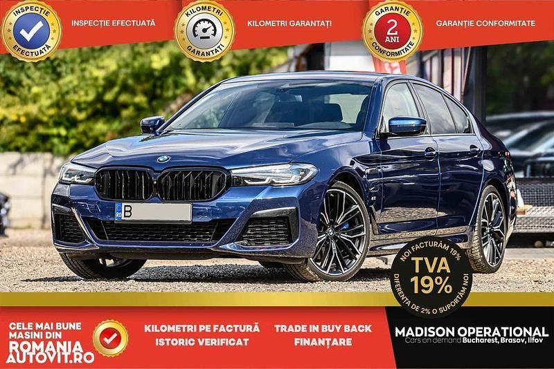 Culoarealbastru Utilizat 2020 BMW 530e M Sport Berlinǎ | 37.700 EUR (Scump) - Imagine 1/4
