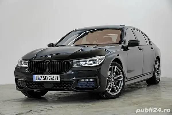 Second-hand BMW 740L 320 CP (235 kW) 2016 Negru Berlinǎ