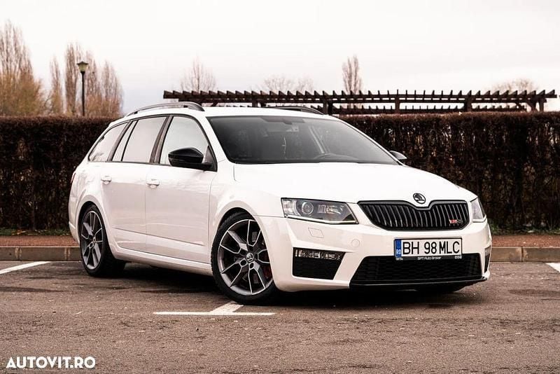 Culoarealb Second-hand 2015 Skoda Octavia RS Break | 12.250 EUR (Preț bun) - Imagine 1/4