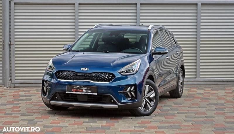 Albastru Utilizat 2021 Kia Niro Vision SUV | 17.990 EUR (Preț bun) - Imagine 1/4