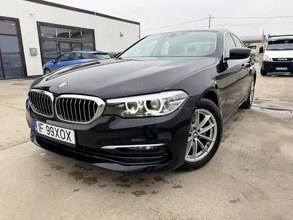 Negru Utilizat 2018 BMW 520 Berlinǎ | 20.000 EUR (Preț OK) - Imagine 1/4