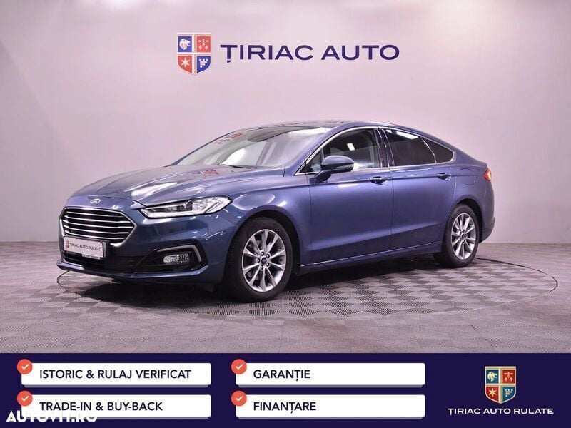 Albastru Utilizat 2019 Ford Mondeo Berlinǎ | 16.200 EUR (Preț OK) - Imagine 1/4