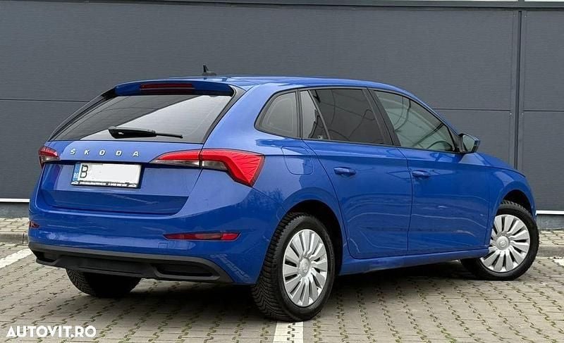 Second-hand Skoda Scala Ambition 115 CP (84 kW) 2020 Culoarealbastru Hatchback