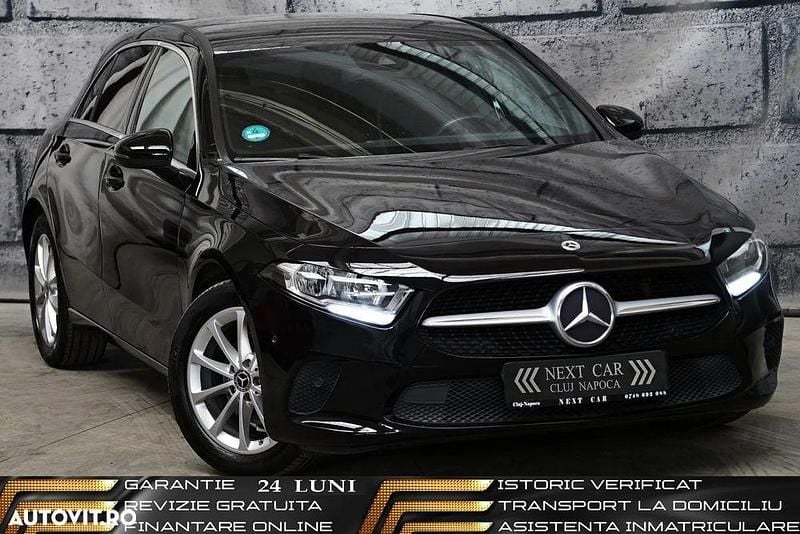Culoarenegru Second-hand 2019 Mercedes A180 Style Hatchback | 17.750 EUR (Preț OK) - Imagine 1/4