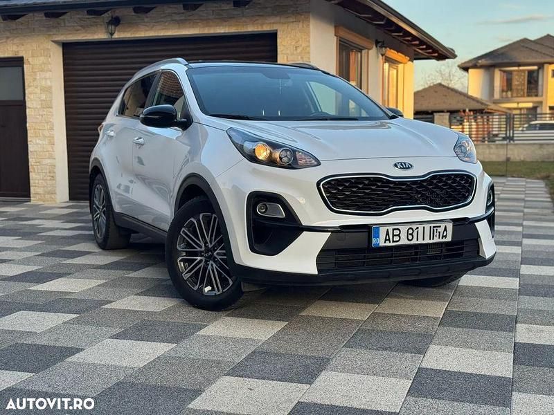 Second-hand Kia Sportage Plus 136 CP (100 kW) 2021 Culoarealb SUV